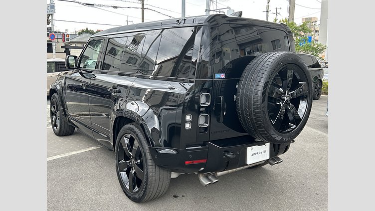 2025 認定中古車 Land Rover Defender 110 Santorini Black V8 P525(ガソリン） V8