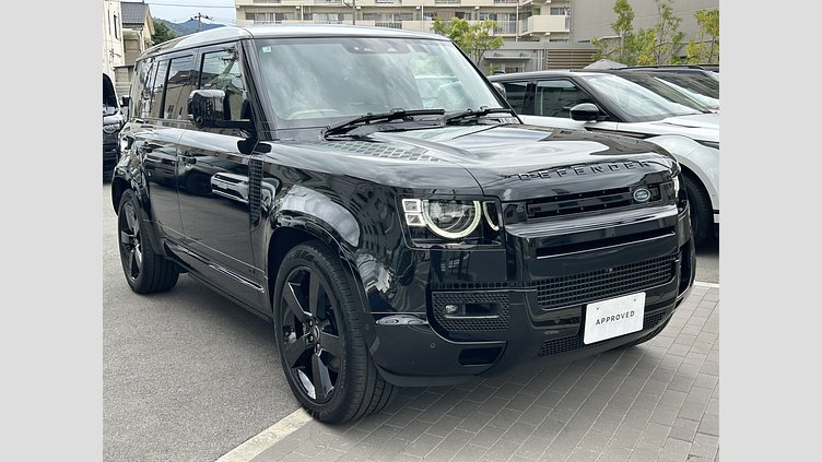 2025 認定中古車 Land Rover Defender 110 Santorini Black V8 P525(ガソリン） V8
