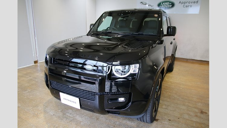 2025 認定中古車 Land Rover Defender 130 サントリーニブラック D350 AWD（AT） X-DYNAMIC SE D350