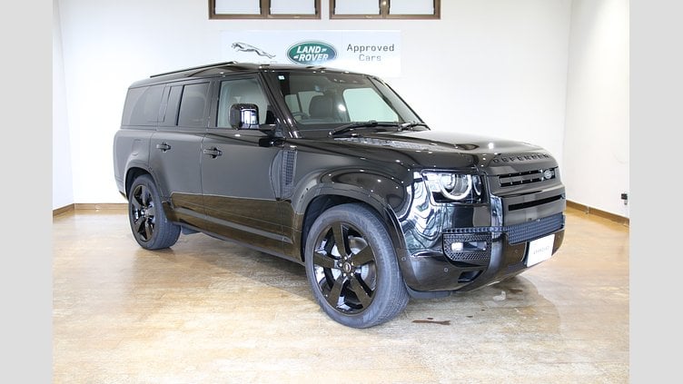 2025 認定中古車 Land Rover Defender 130 サントリーニブラック D350 AWD（AT） X-DYNAMIC SE D350