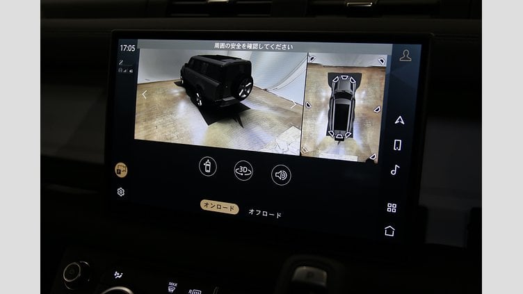 2025 認定中古車 Land Rover Defender 130 サントリーニブラック D350 AWD（AT） X-DYNAMIC SE D350
