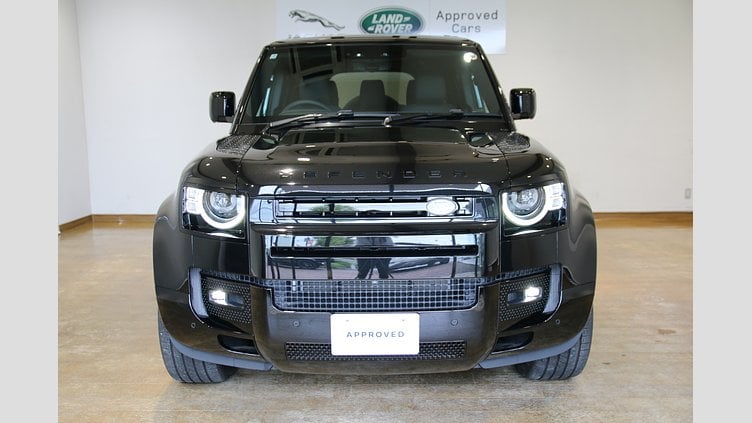 2025 認定中古車 Land Rover Defender 130 サントリーニブラック D350 AWD（AT） X-DYNAMIC SE D350