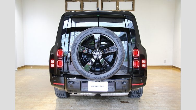 2025 認定中古車 Land Rover Defender 130 サントリーニブラック D350 AWD（AT） X-DYNAMIC SE D350
