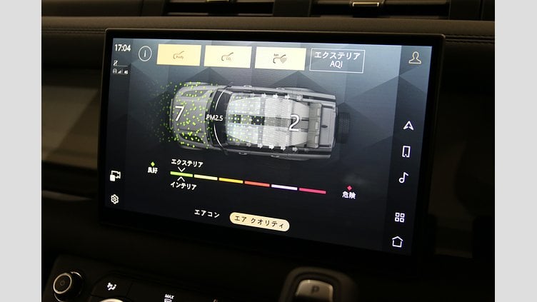 2025 認定中古車 Land Rover Defender 130 サントリーニブラック D350 AWD（AT） X-DYNAMIC SE D350