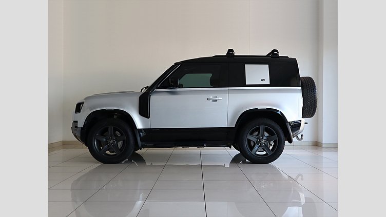 2021 Used Land Rover Defender 90 Indus Silver AWD P400 X-Dynamic HSE