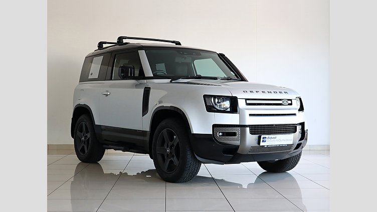 2021 Used Land Rover Defender 90 Indus Silver AWD P400 X-Dynamic HSE