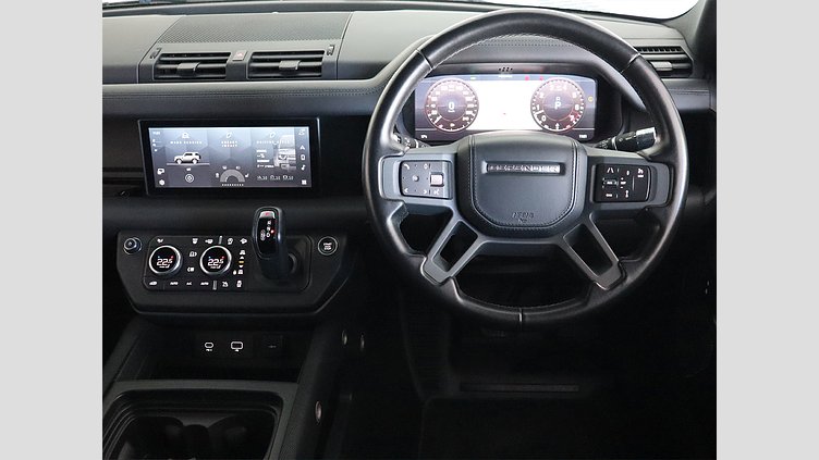 2021 Used Land Rover Defender 90 Indus Silver AWD P400 X-Dynamic HSE