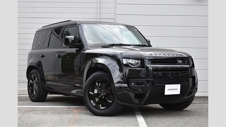 2023 認定中古車 Land Rover Defender 110 Santorini Black D300 AWD SWB 110X DynamicHSE D300 エアサス