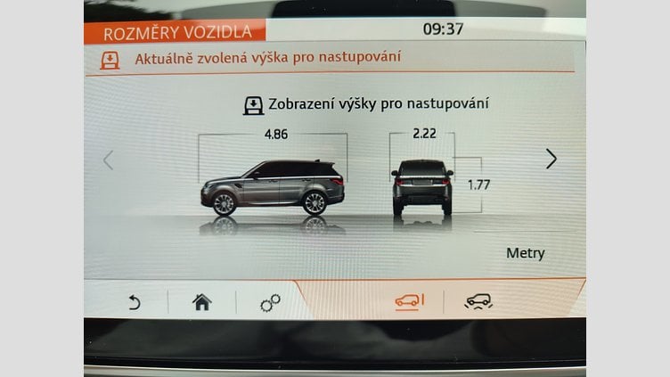 2020 JAZDENÉ VOZIDLÁ Land Rover Range Rover Sport Hakuba Silver 4x4 3.0D I6 MHEV HSE AWD A/T