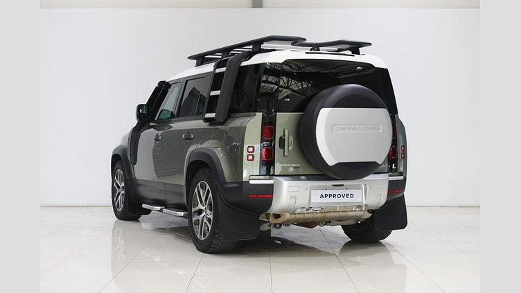 2023 อนุมัติ Land Rover Defender 110 Pangea Green P400e AWD AUTOMATIC PHEV SE