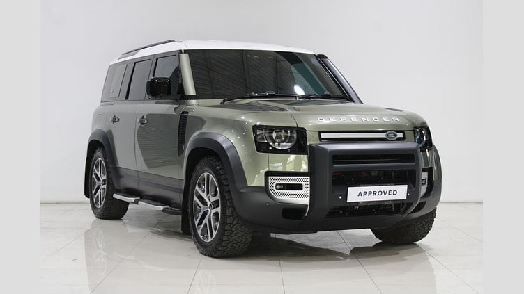 2023 อนุมัติ Land Rover Defender 110 Santorini Black P400e AWD AUTOMATIC PHEV SE