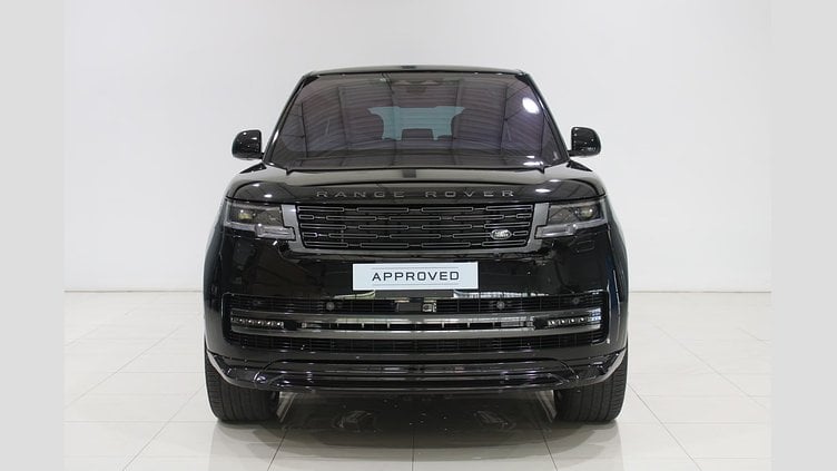 2023 อนุมัติ Land Rover Range Rover Santorini Black 4.4 litre V8 530PS Twin Turbocharged Petrol LWB Autobiography