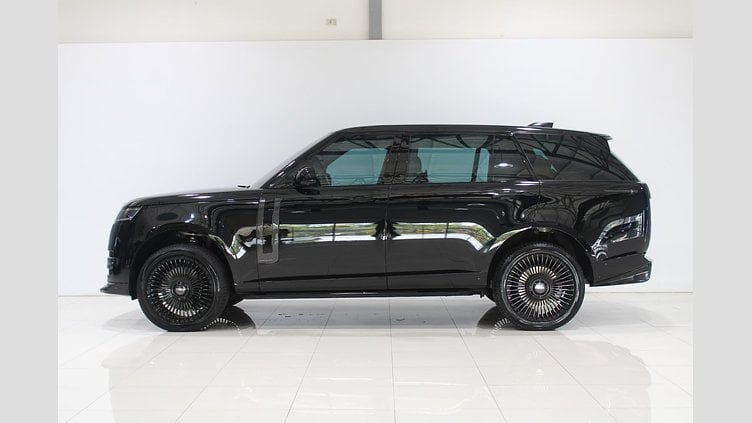 2023 อนุมัติ Land Rover Range Rover Santorini Black 4.4 litre V8 530PS Twin Turbocharged Petrol LWB Autobiography