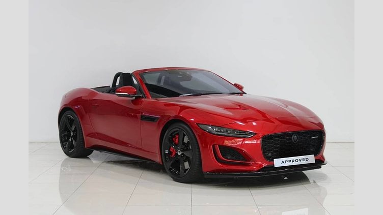 2024 Approved Jaguar F-Type Firenze Red P300 RWD AUTOMATIC CONVERTIBLE R-DYNAMIC