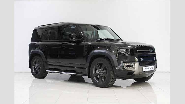2025 อนุมัติ Land Rover Defender 110 Santorini Black P400e AWD AUTOMATIC PHEV SE