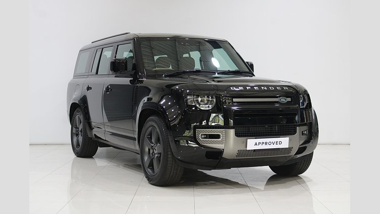 2024 อนุมัติ Land Rover Defender 110 Santorini Black 350PS Auto Diesel MHEV LWB X-Dynamic HSE 