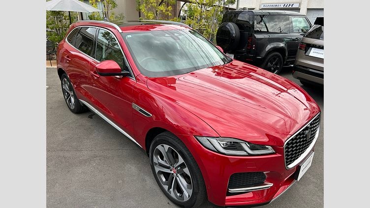 2023 認定中古車 Jaguar F-Pace Firenze Red 2.0Lガソリン　250P S
