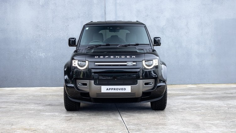 2025 Approved Land Rover Defender 110 Santorini Black 110 D300 X-Dynamic SE