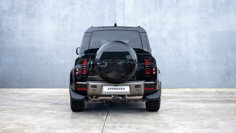 2025 Approved Land Rover Defender 110 Santorini Black 110 D300 X-Dynamic SE