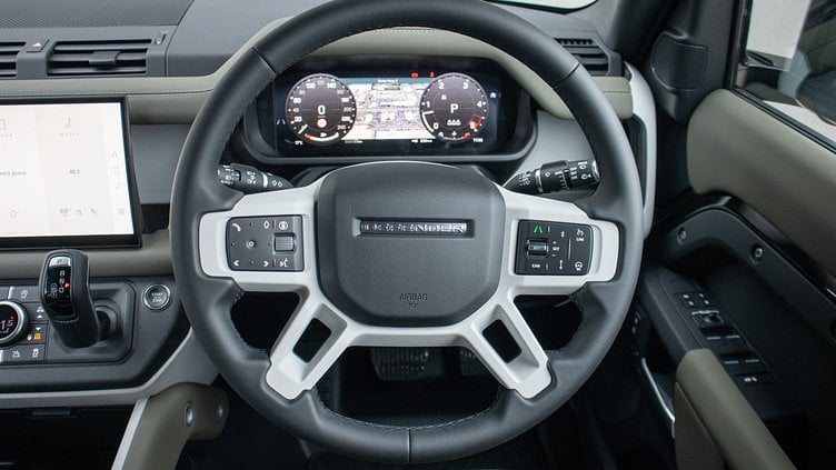 2025 Approved Land Rover Defender 110 Santorini Black 110 D300 X-Dynamic SE