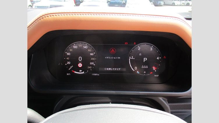 2023 認定中古車 Land Rover Defender 110 サントリーニブラック D300 AWD（AT） X-DYNAMIC HSE