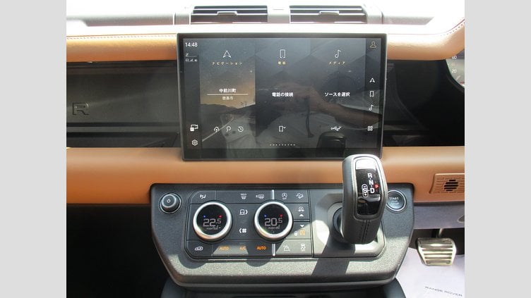 2023 認定中古車 Land Rover Defender 110 サントリーニブラック D300 AWD（AT） X-DYNAMIC HSE