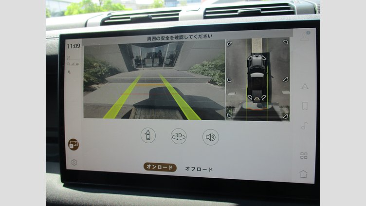 2021 認定中古車 Land Rover Defender 110 サントリーニブラック D300 AWD（AT） X-DYNAMIC SE