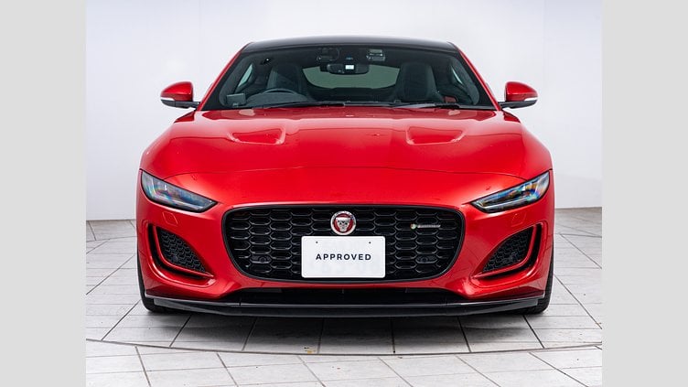 2022 認定中古車 Jaguar F-Type フィレンツェレッド P450 オートマチック 全輪駆動 F-TYPEクーペ R-DYNAMIC BLACK