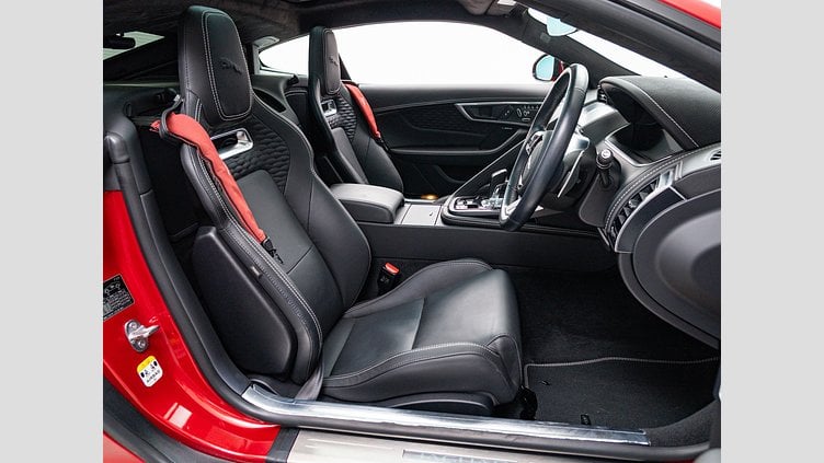 2022 認定中古車 Jaguar F-Type フィレンツェレッド P450 オートマチック 全輪駆動 F-TYPEクーペ R-DYNAMIC BLACK