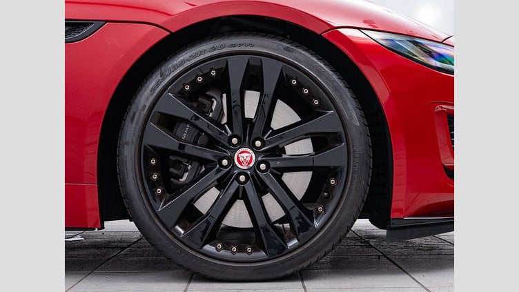 2022 認定中古車 Jaguar F-Type フィレンツェレッド P450 オートマチック 全輪駆動 F-TYPEクーペ R-DYNAMIC BLACK