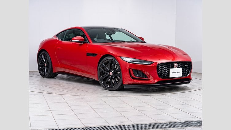 2022 認定中古車 Jaguar F-Type フィレンツェレッド P450 オートマチック 全輪駆動 F-TYPEクーペ R-DYNAMIC BLACK
