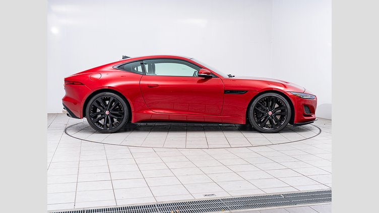 2022 認定中古車 Jaguar F-Type フィレンツェレッド P450 オートマチック 全輪駆動 F-TYPEクーペ R-DYNAMIC BLACK