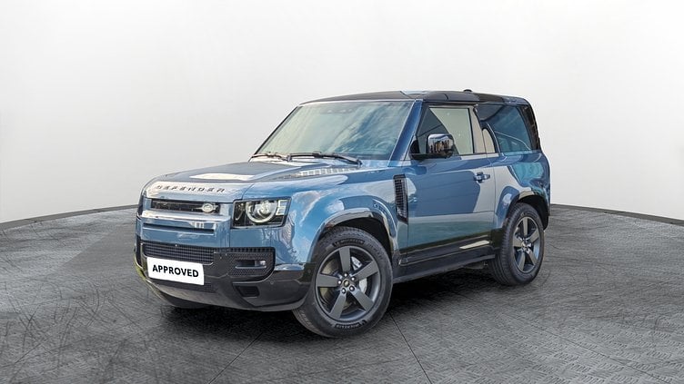 2024 Approved Land Rover Defender 90 Tasman Blue D6H 300PS  X-Dynamic SE 