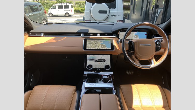 2020 認定中古車 Land Rover Range Rover Velar Silicon Silver 1オーナー サンルーフ 22インチAW シートヒーター＆ベンチレーション マッサージ機能付き20way電動調節シート コントラストルーフ マトリックスLEDヘッドランプ MERIDIANサラウンドシステム レーンキープアシスト Rダイナミック　HSE