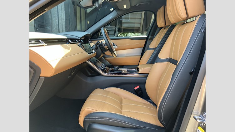 2020 認定中古車 Land Rover Range Rover Velar Silicon Silver 1オーナー サンルーフ 22インチAW シートヒーター＆ベンチレーション マッサージ機能付き20way電動調節シート コントラストルーフ マトリックスLEDヘッドランプ MERIDIANサラウンドシステム レーンキープアシスト Rダイナミック　HSE