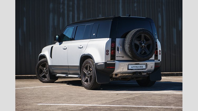 2021 Approved Land Rover Defender 110 Hakuba Silver 110 D300 HSE