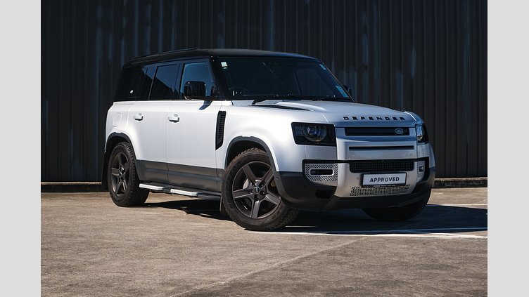 2021 Approved Land Rover Defender 110 Hakuba Silver 110 D300 HSE