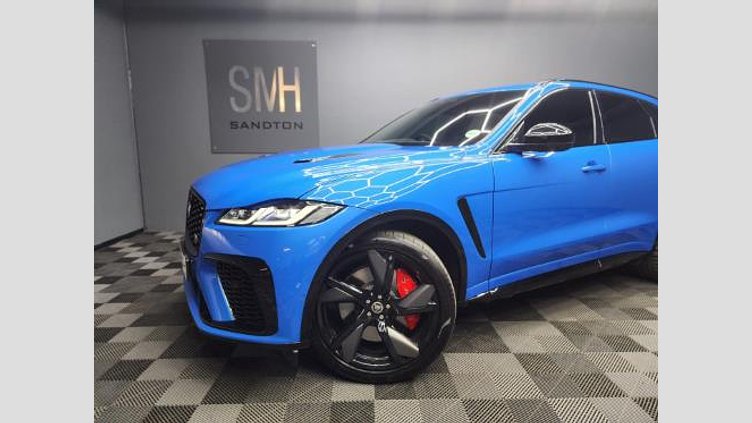 2024 Used Jaguar F-Pace Ultra Blue 2025 Jaguar F-Pace 5.0 V8 SVR in Ultra Blue with only 13,500kms – Experience unmatched performance and luxury with this SVR 5.0 V8 SVR