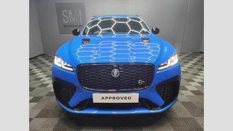 2024 Used Jaguar F-Pace Ultra Blue 2025 Jaguar F-Pace 5.0 V8 SVR in Ultra Blue with only 13,500kms – Experience unmatched performance and luxury with this SVR 5.0 V8 SVR