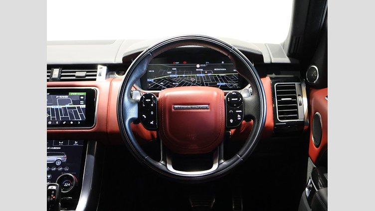 2018 認定中古車 Land Rover Range Rover Sport Fuji White AWD Autobiography 5.0