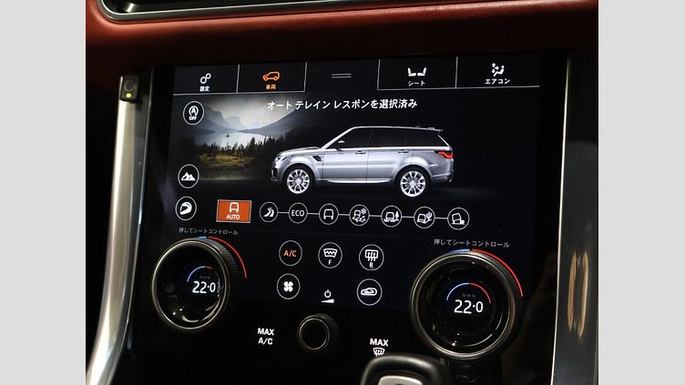 2018 認定中古車 Land Rover Range Rover Sport Fuji White AWD Autobiography 5.0