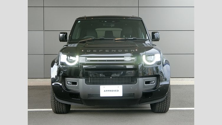 2024 認定中古車 Land Rover Defender 130 サントリーニブラック D350 ディーゼルマイルドハイブリッド Outbound