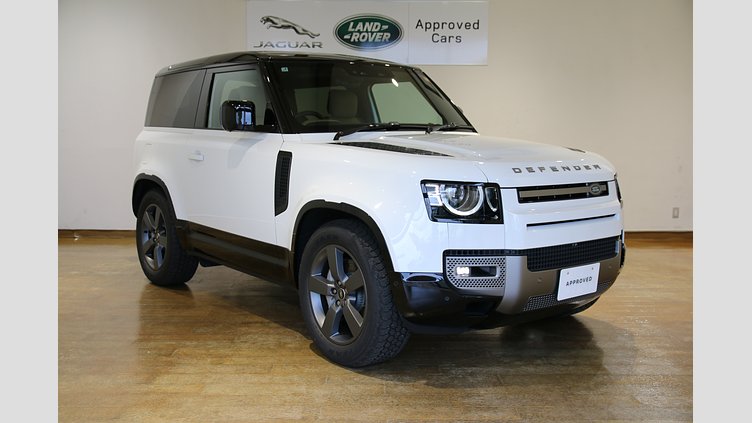 2025 認定中古車 Land Rover Defender 90 フジホワイト D350 AWD（オートマチック） X-DYNAMIC HSE