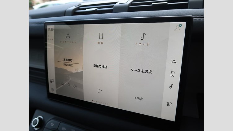 2025 認定中古車 Land Rover Defender 110 Santorini Black D350 Ｒ－ダイナミック ＳＥ 