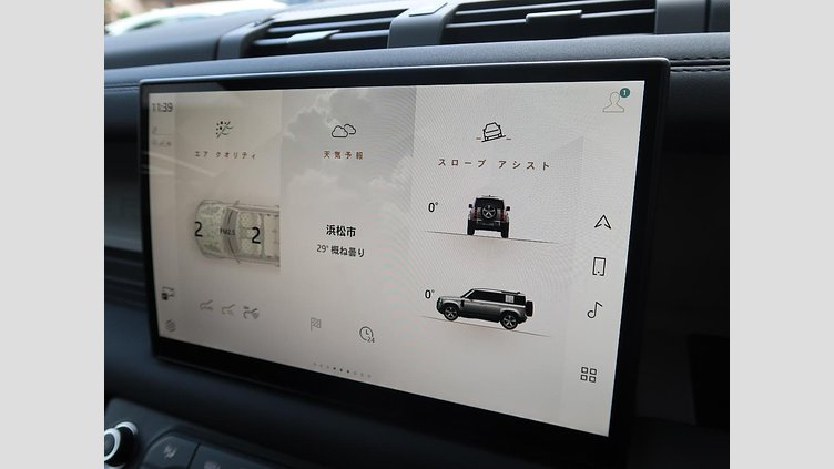 2025 認定中古車 Land Rover Defender 110 Santorini Black D350 Ｒ－ダイナミック ＳＥ 