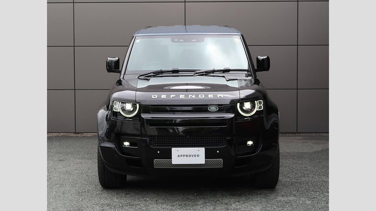 2024 認定中古車 Land Rover Defender 110 Santorini Black D300 カウンティ エクステリアパック キュレーテッドフォージャパン