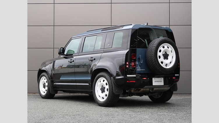 2024 認定中古車 Land Rover Defender 110 Santorini Black D300 カウンティ エクステリアパック キュレーテッドフォージャパン