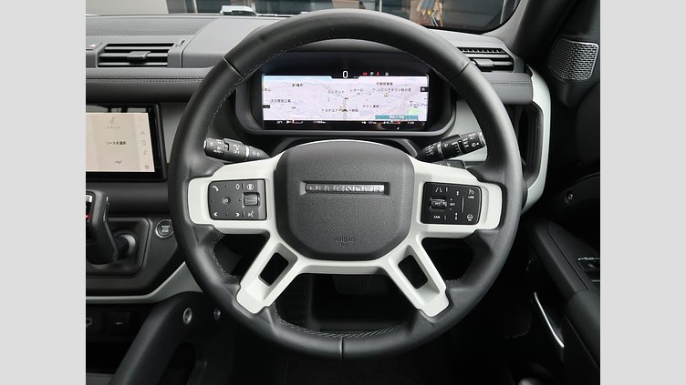 2024 認定中古車 Land Rover Defender 110 Santorini Black D300 カウンティ エクステリアパック キュレーテッドフォージャパン
