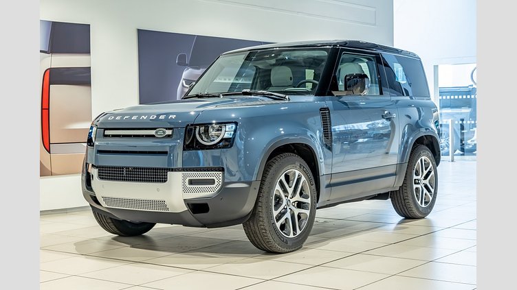 2025 New Land Rover Defender 90 Tasman Blue 3.0 Diesel MHEV S