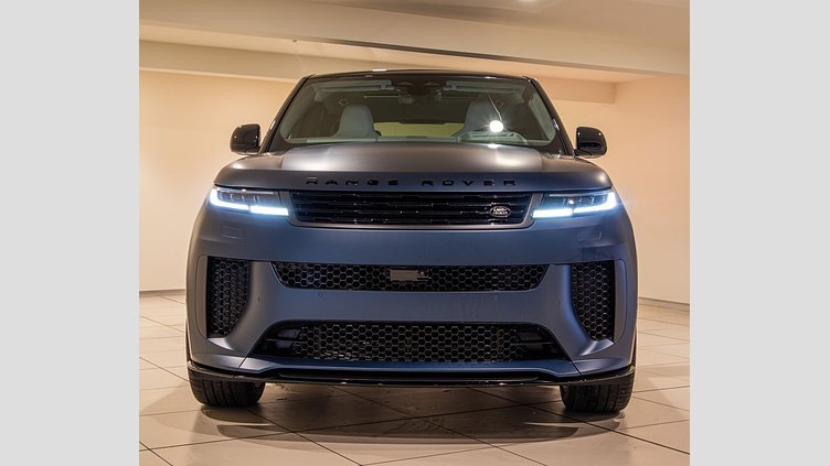 2025 New Land Rover Range Rover Sport Blue Nebula in Matte finish 4.4 V8 Petrol MHEV SV 